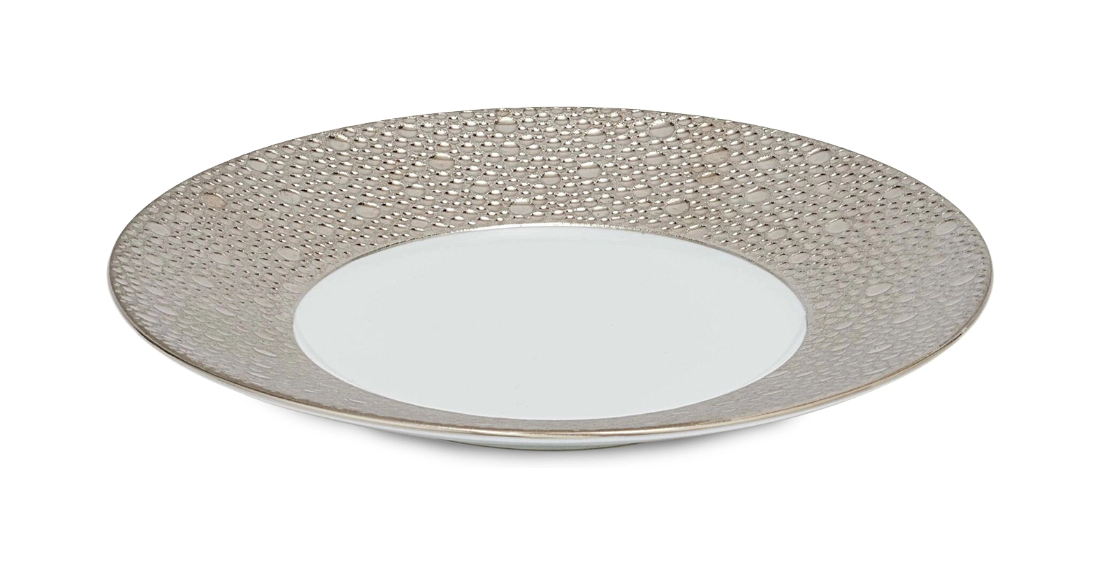 Тарелка для хлеба и масла ECUME PLATINE 16 см фарфор платина Bernardaud 0738/20251