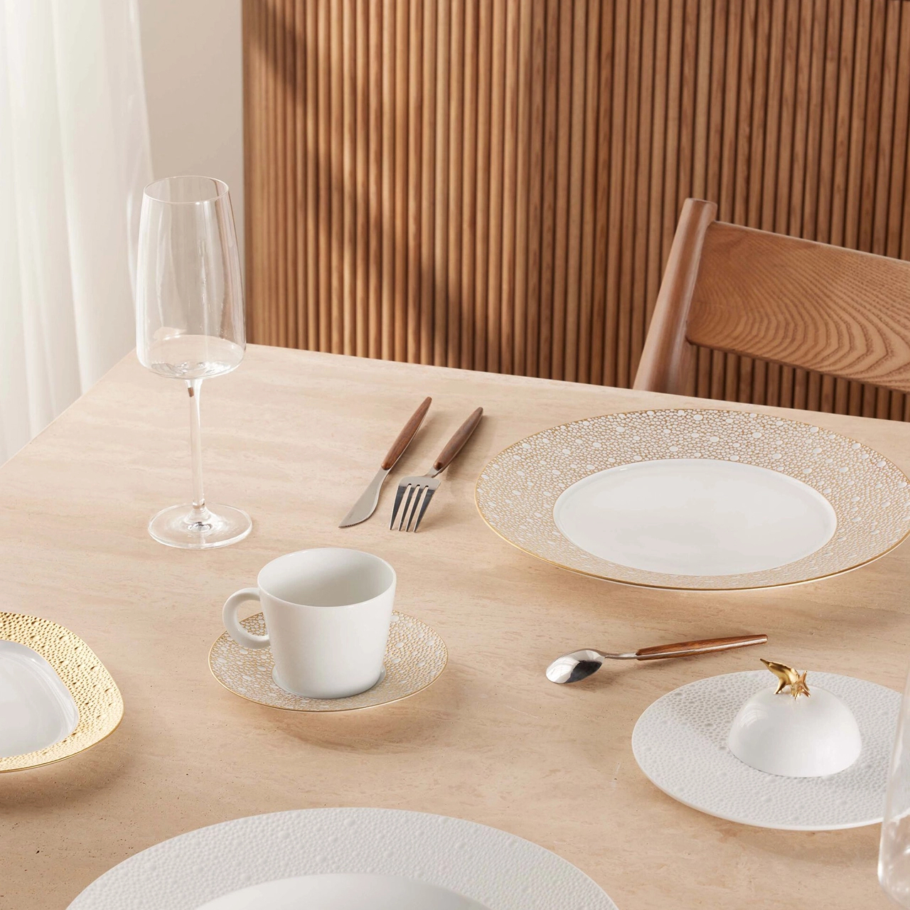 Икорница ECUME 18.5 см фарфор белая Bernardaud 0733/21898