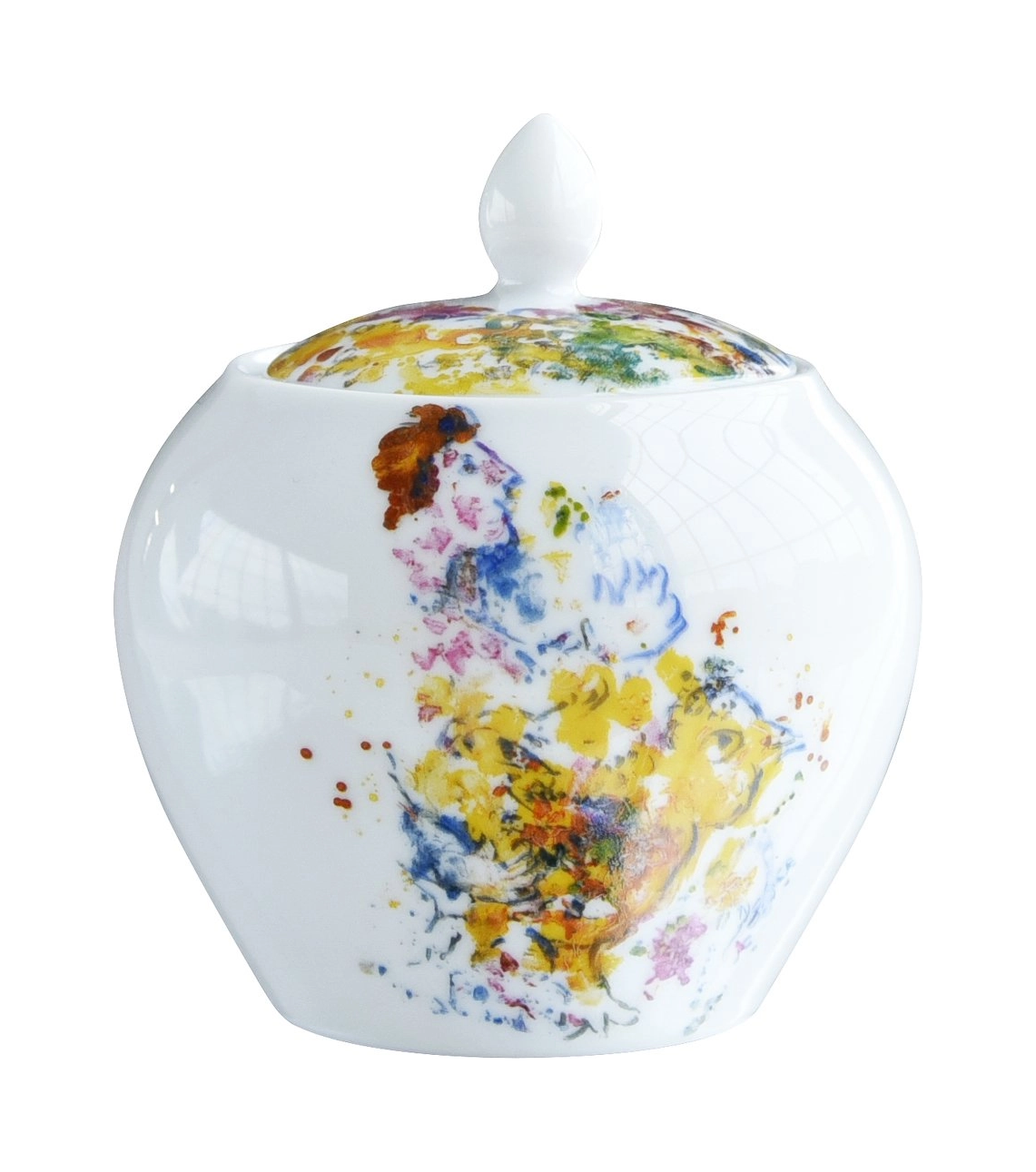 Сахарница MARC CHAGALL Les Bouquets de Fleurs 300 мл фарфор