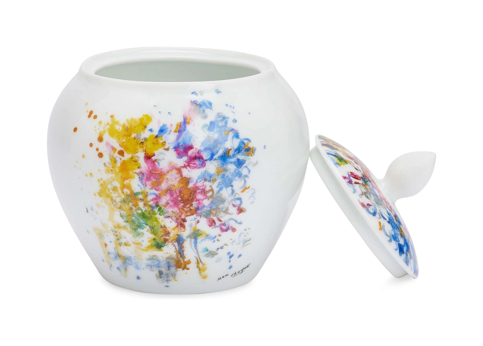 Сахарница MARC CHAGALL Les Bouquets de Fleurs 300 мл фарфор Bernardaud 1828/3091