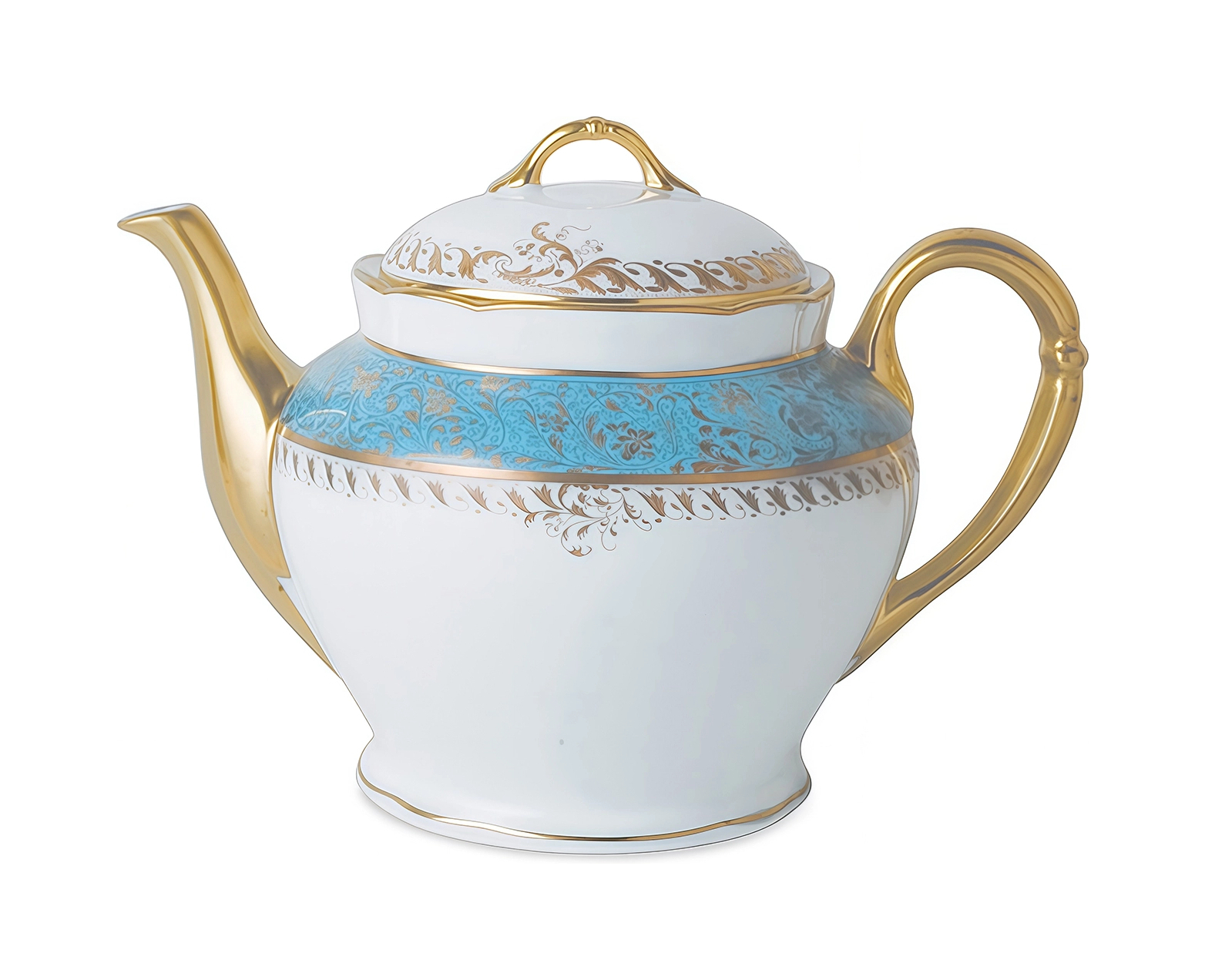 Чайник Bernardaud EDEN TURQUOISE 1.2 л фарфор голубой