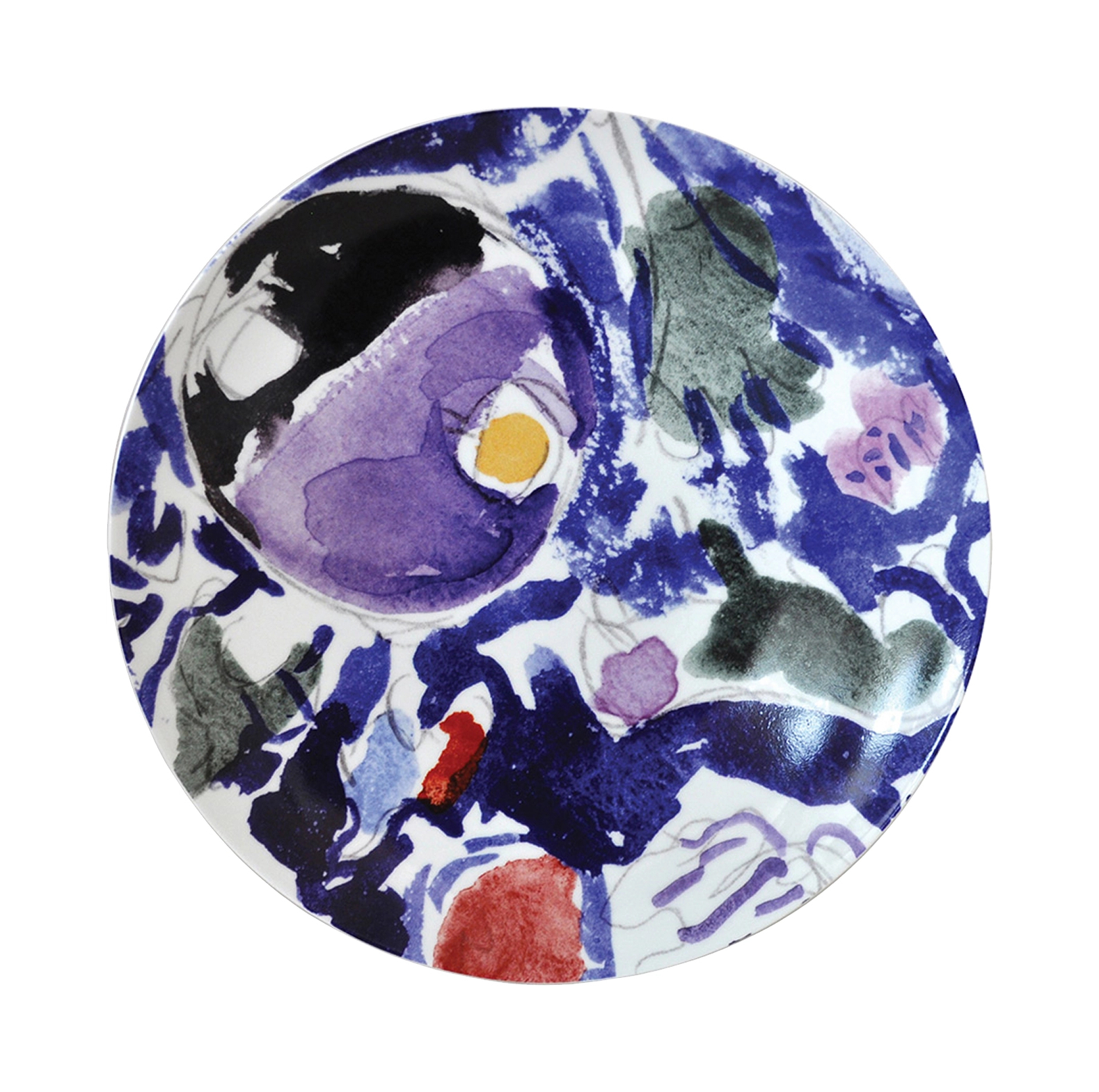 Набор салатных тарелок MARC CHAGALL Les vitraux d'Hadassah 21 см фарфор 6 шт Bernardaud 1168/21260-6-V2