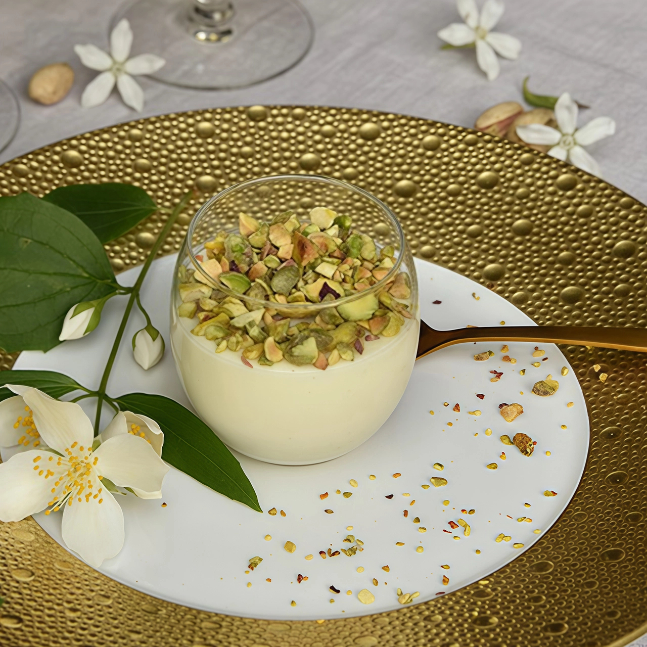 Тарелка обеденная ECUME OR 26 см фарфор золото Bernardaud 0739/20249
