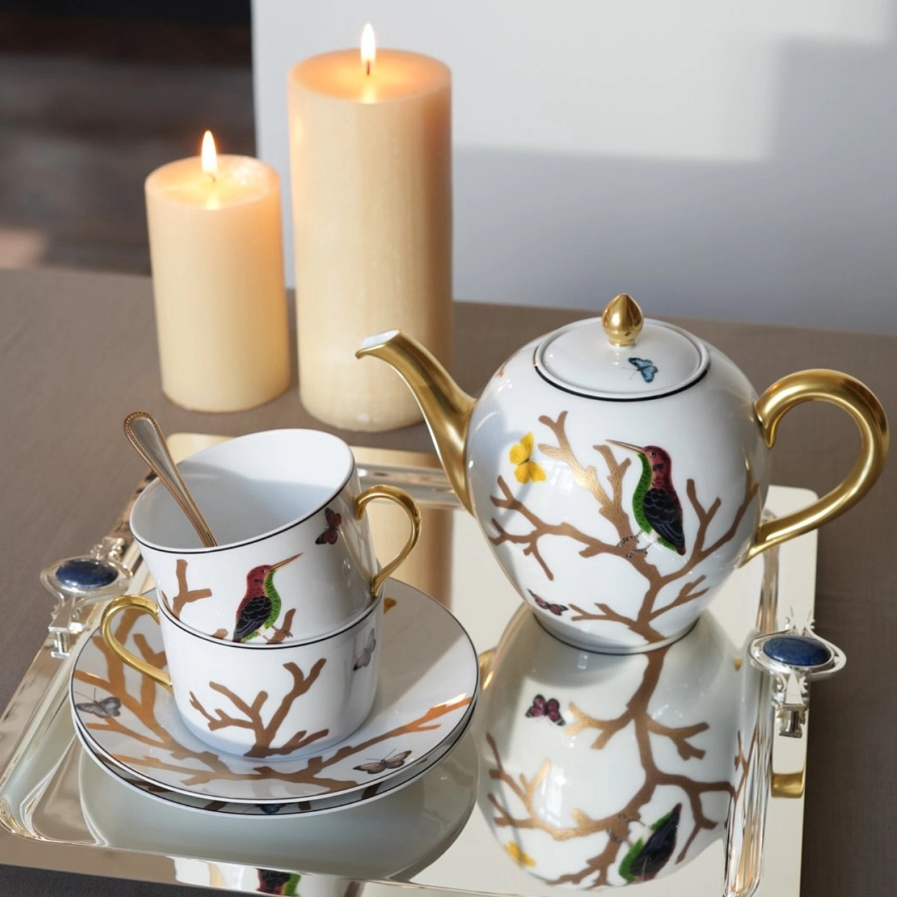 Чайник AUX OISEAUX 750 мл фарфор Bernardaud 2488/3088