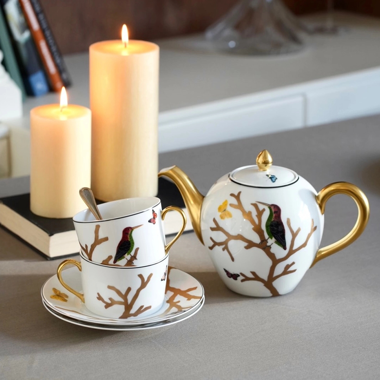 Чайник AUX OISEAUX 750 мл фарфор Bernardaud 2488/3088