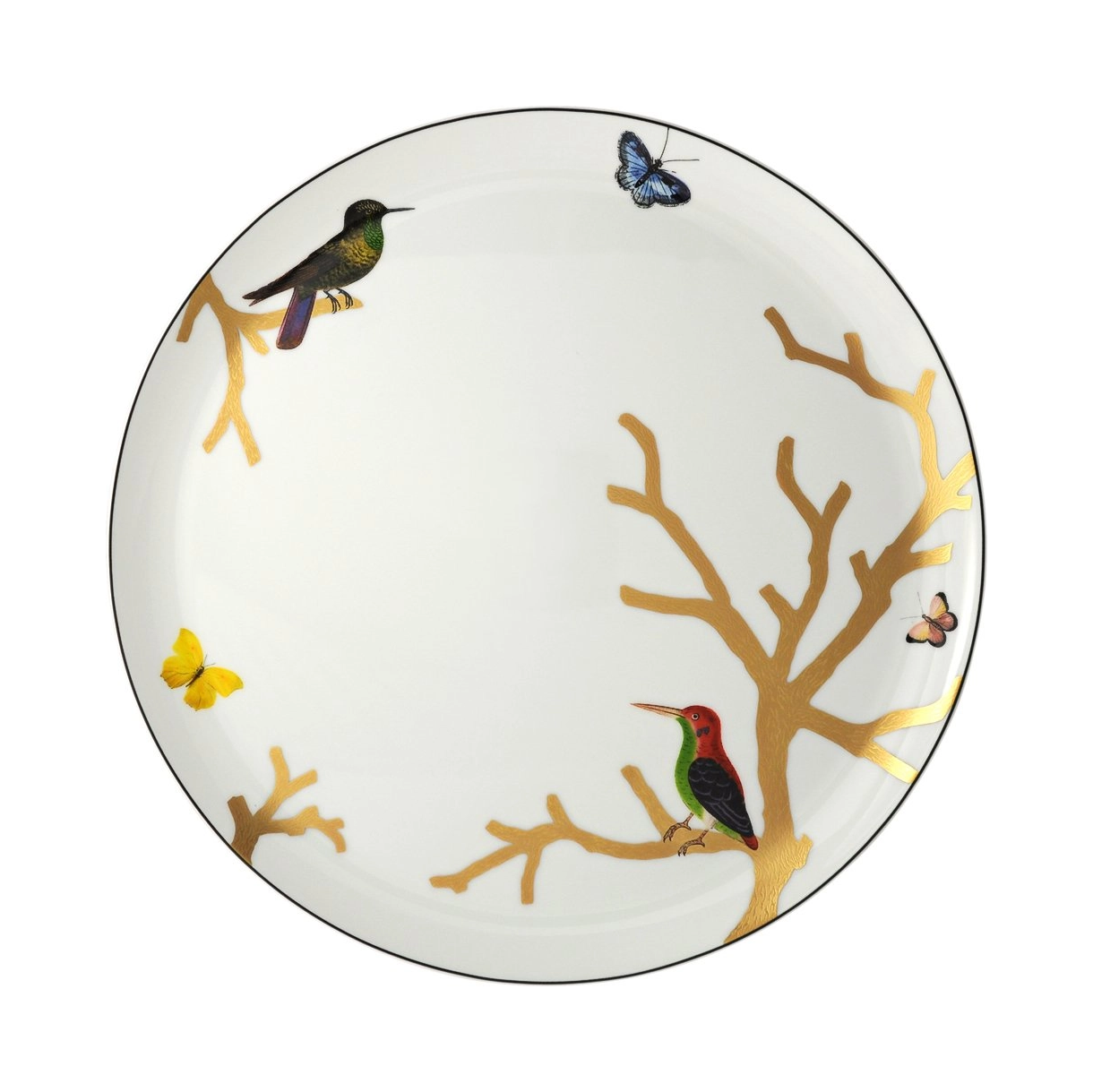Блюдо для торта AUX OISEAUX 32 см фарфор