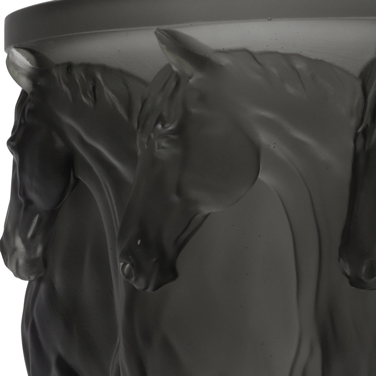 Ваза ORLOV 18.5 см хрусталь темно-серая Tsar 202618GY