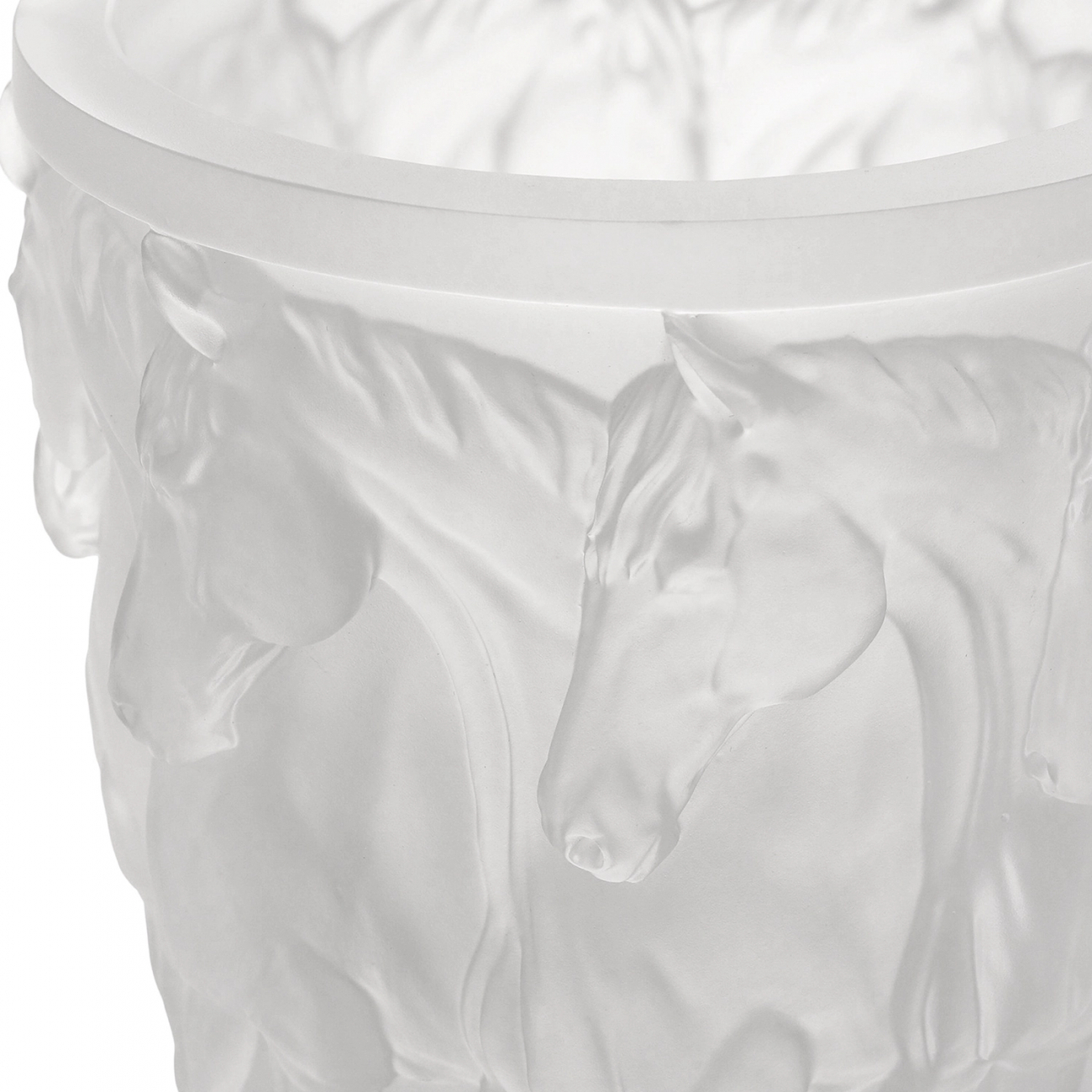 Ваза ORLOV 18.5 см хрусталь белая Tsar 202618CL