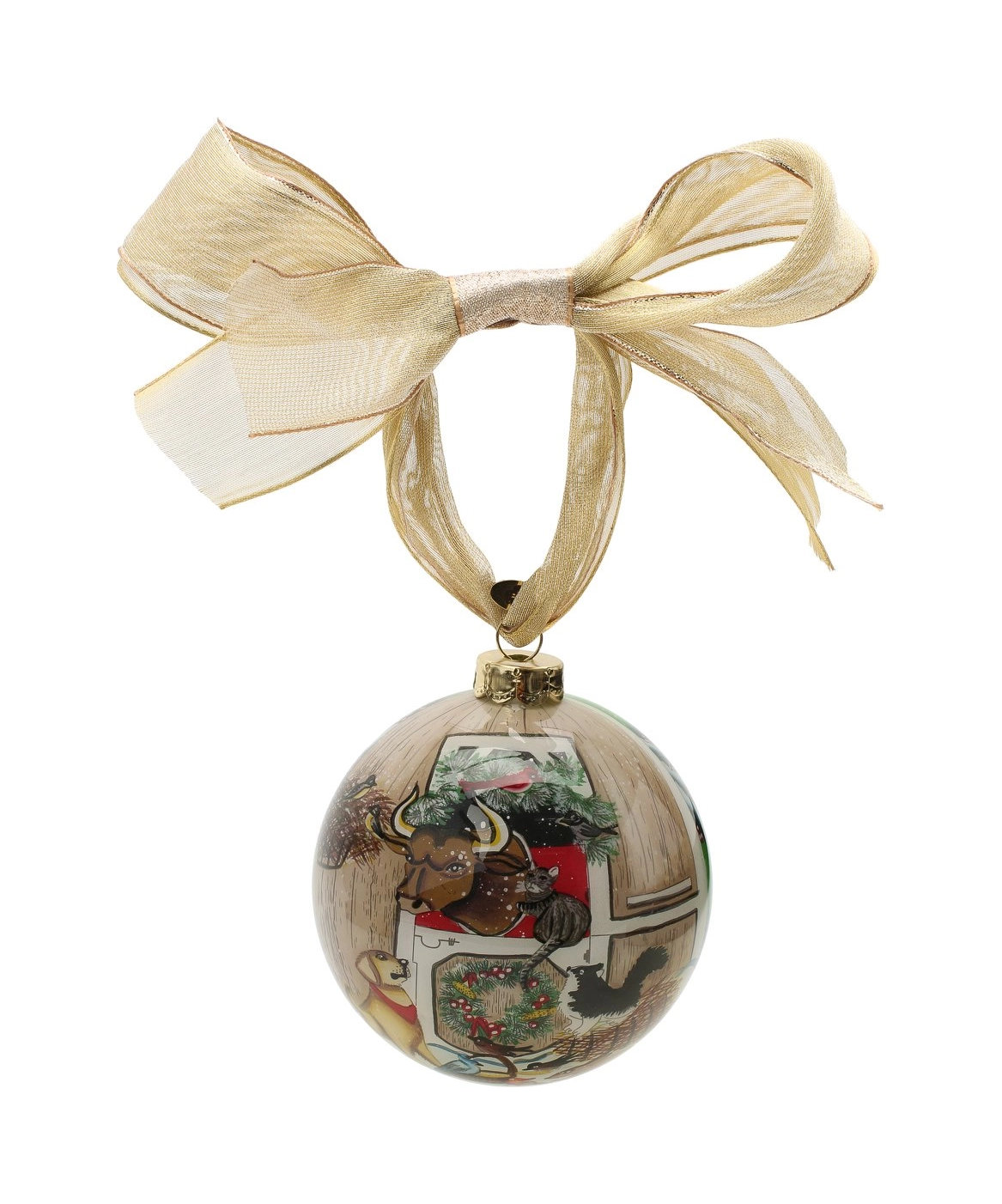 Набор елочных игрушек Рождество 6 шт стекло Tsar 680546