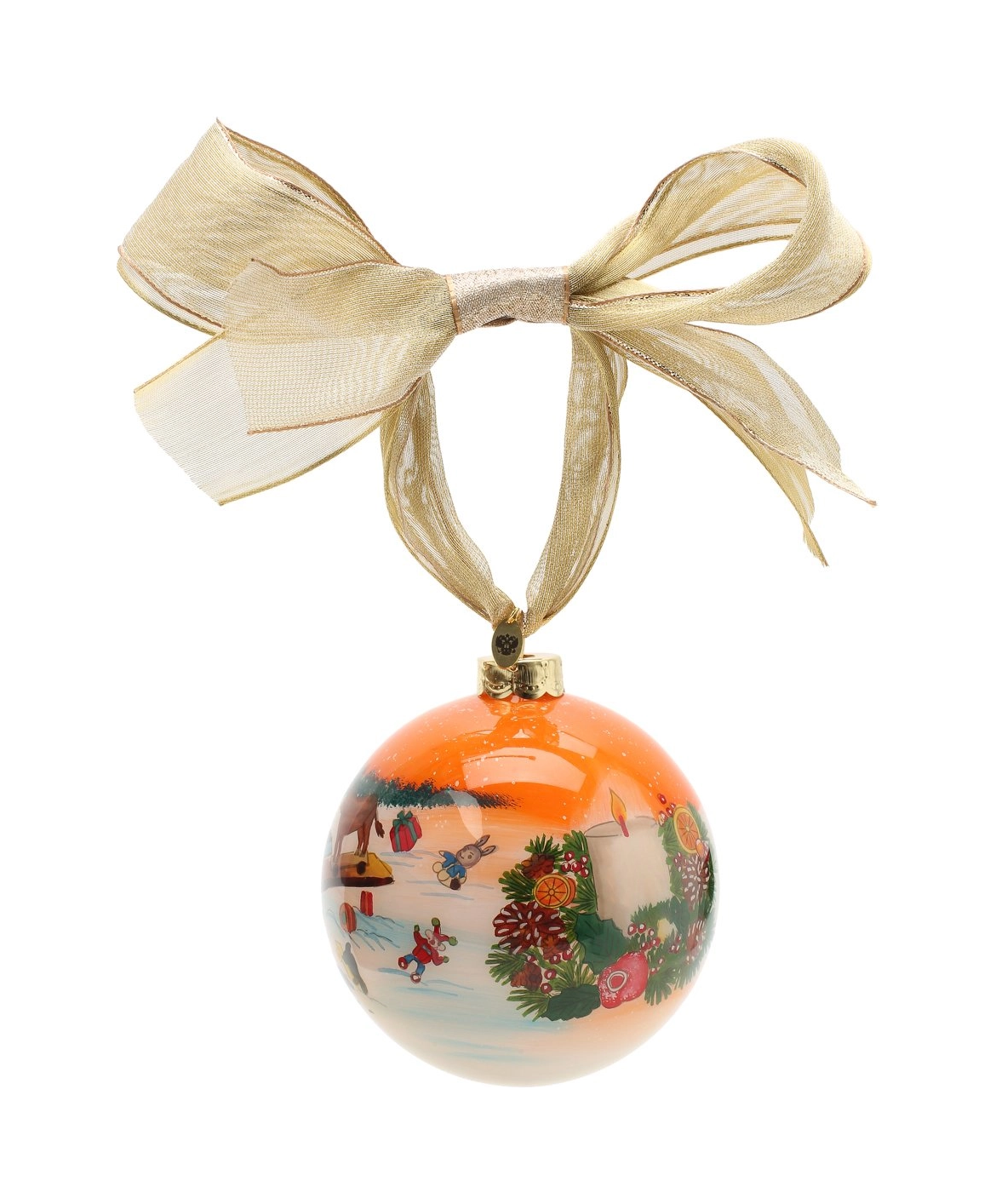 Набор елочных игрушек Рождество 6 шт стекло Tsar 680546