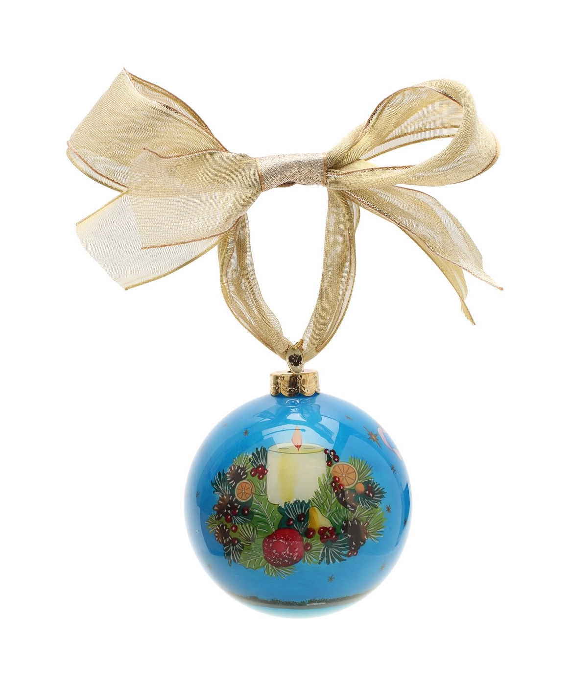 Набор елочных игрушек Рождество 6 шт стекло Tsar 680546