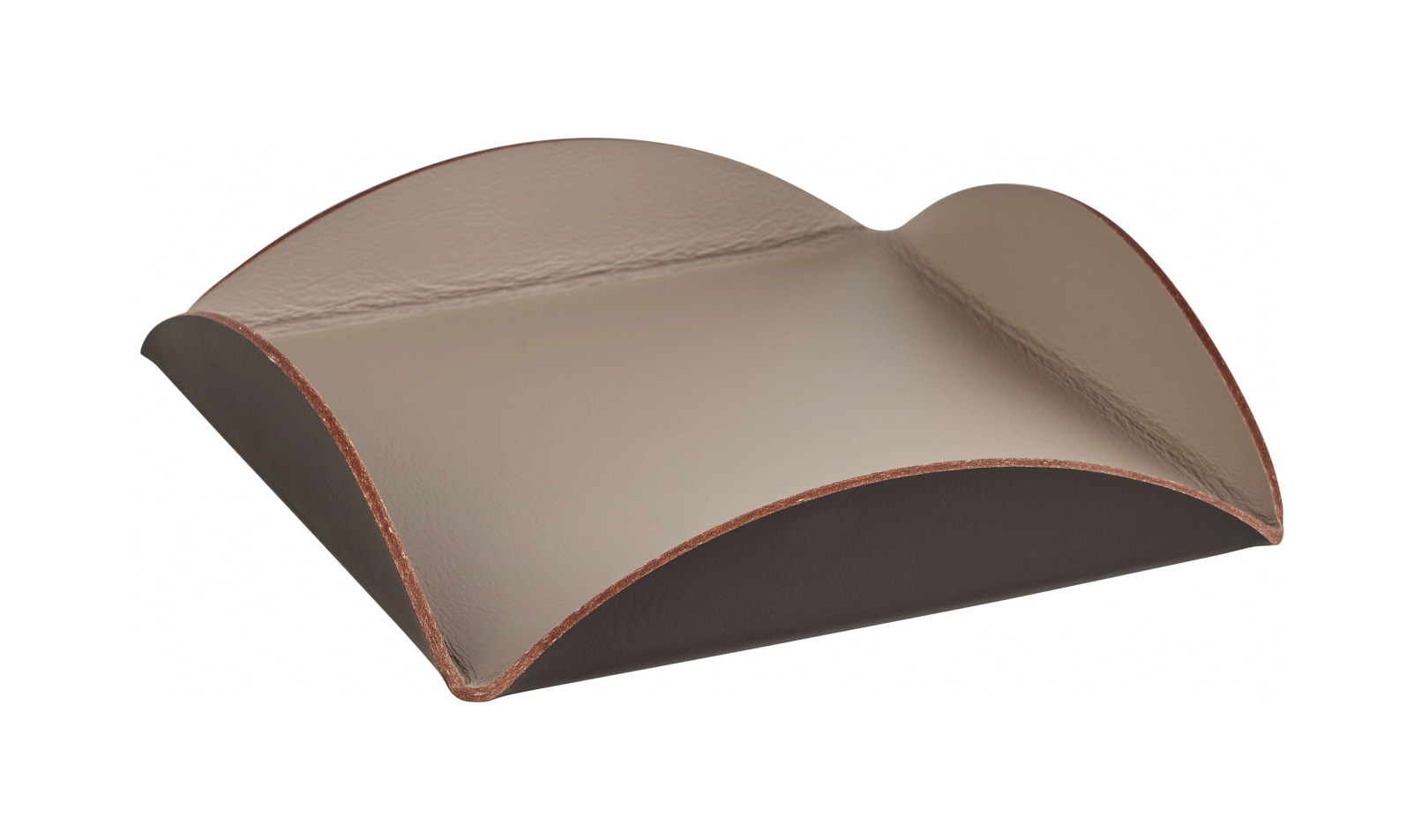 Подставка для сервировки 15x15 капучино, кожа