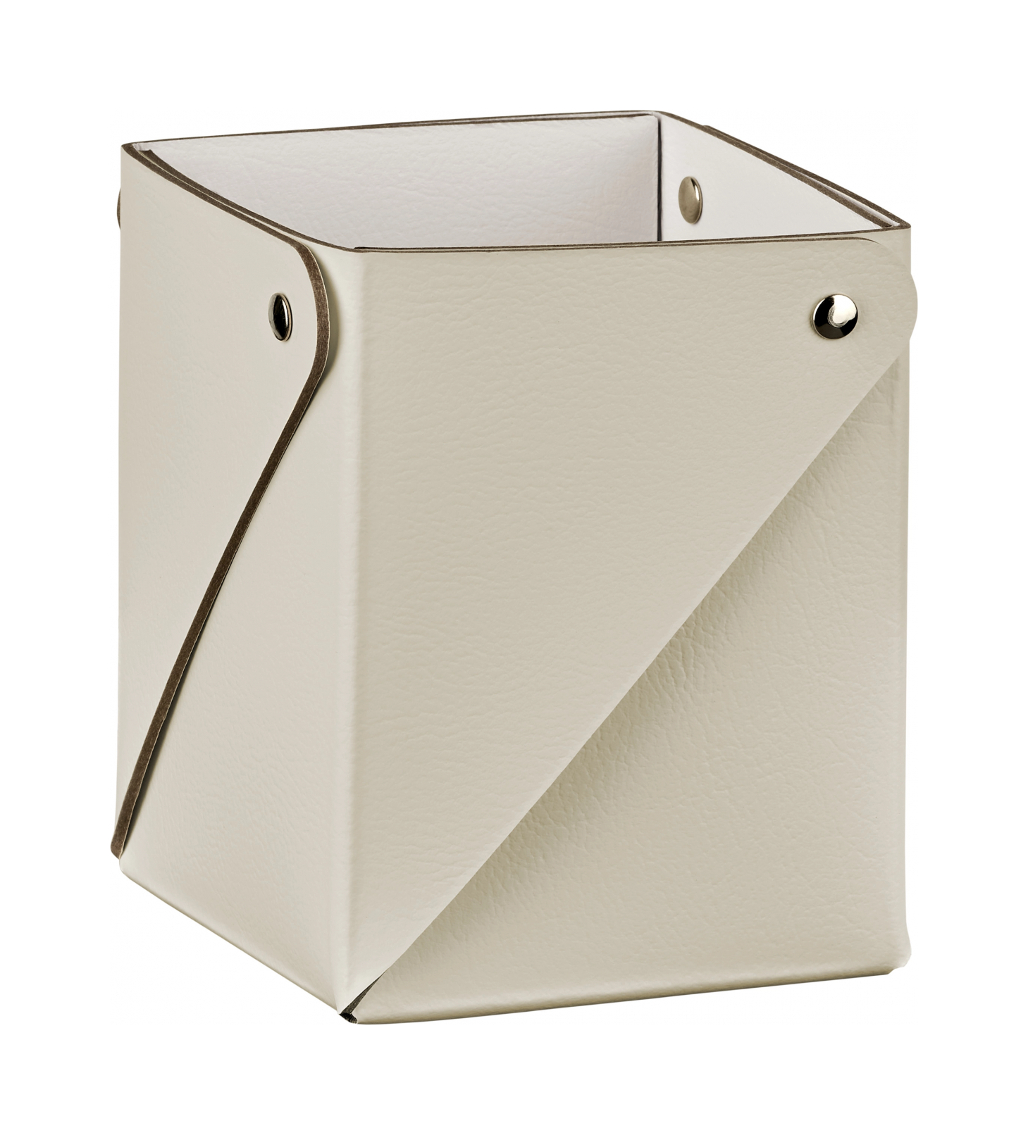 Стакан для канцелярии 8x8 панна кота, кожа