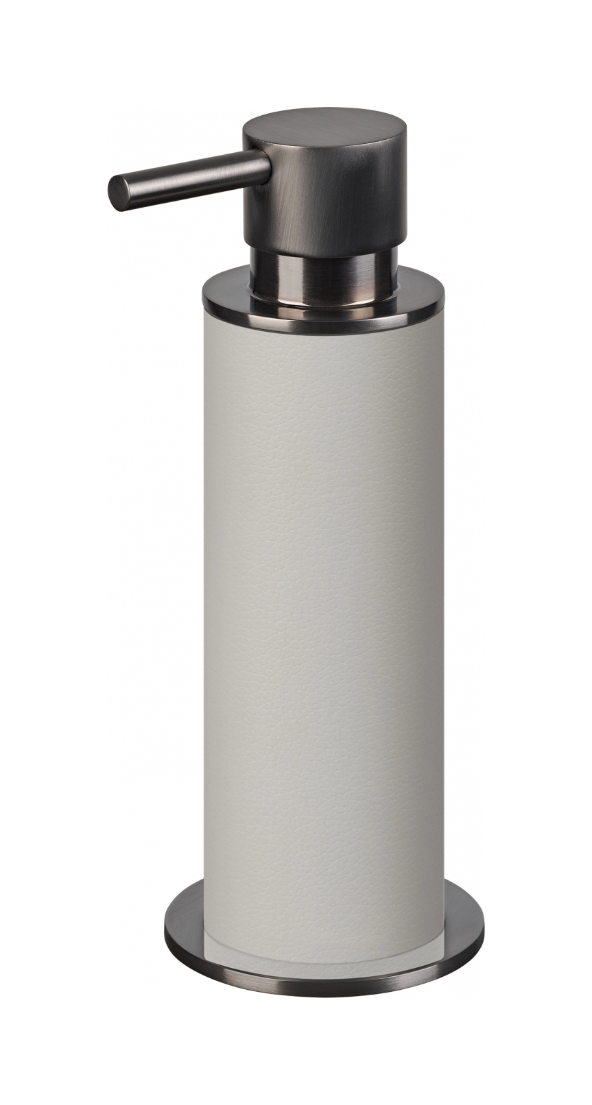 Диспенсер для мыла устричная кожа, матовый графит