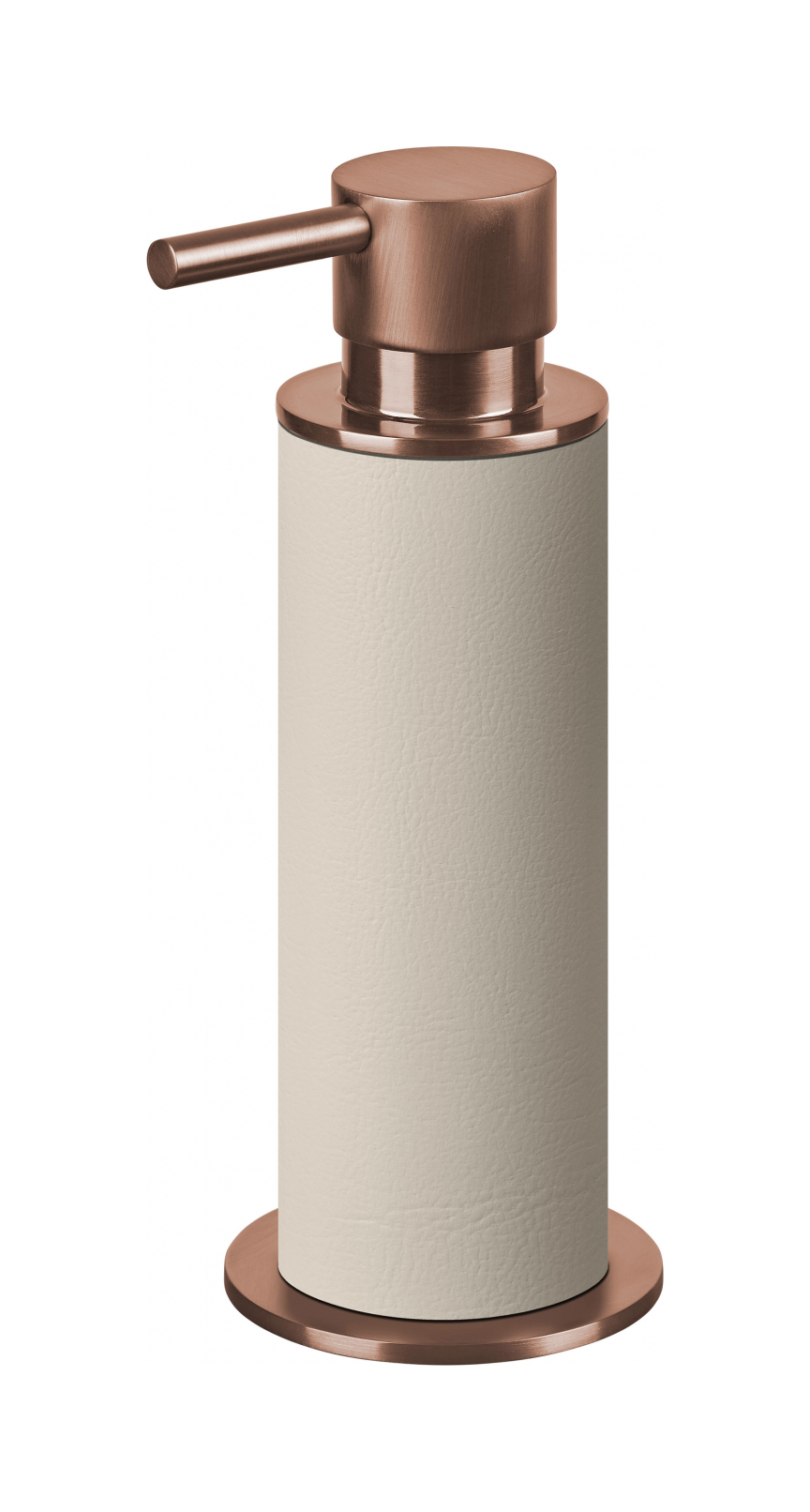 Диспенсер для мыла кожа панна кота, медь