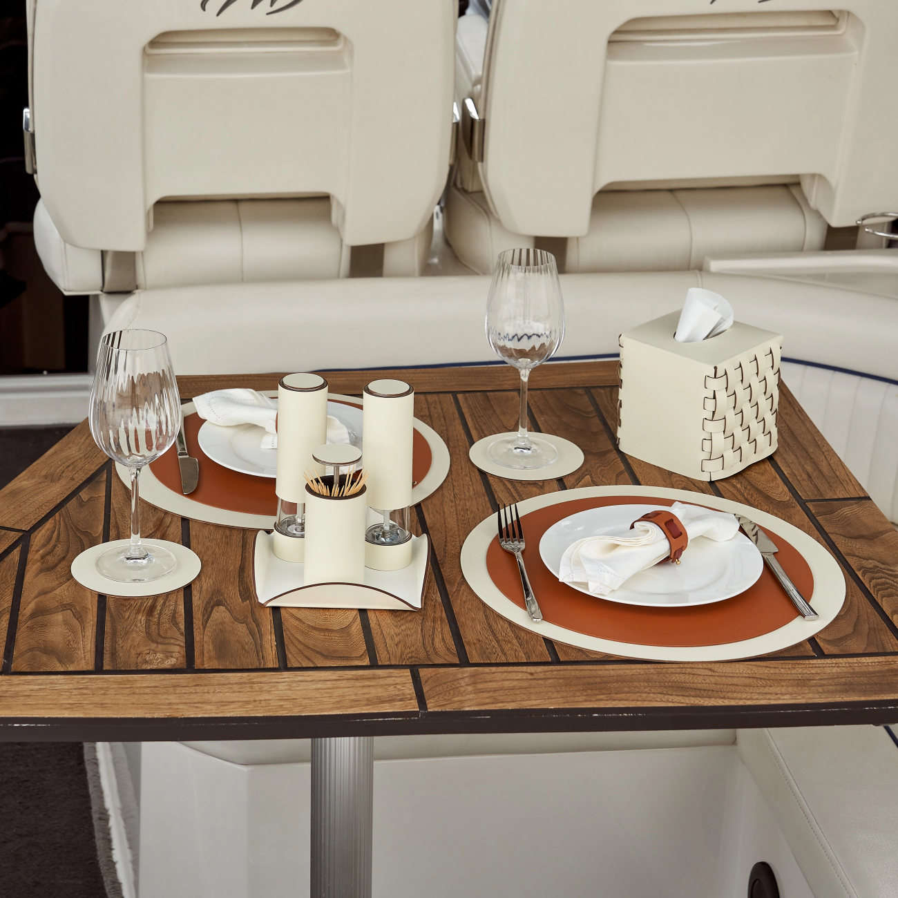 Электрическая мельница для специй 17 см панна кота, кожа – 2