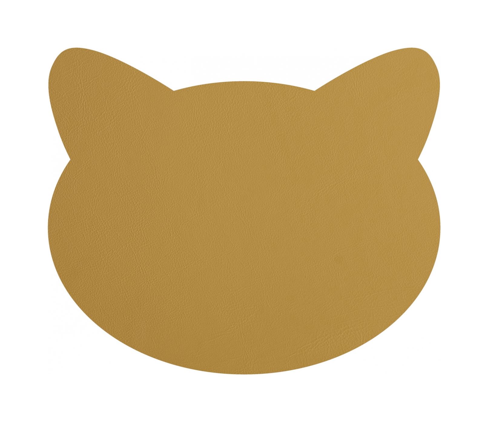 Костер детский CAT двусторонний 14х12 см горчица-олива, кожа – 2