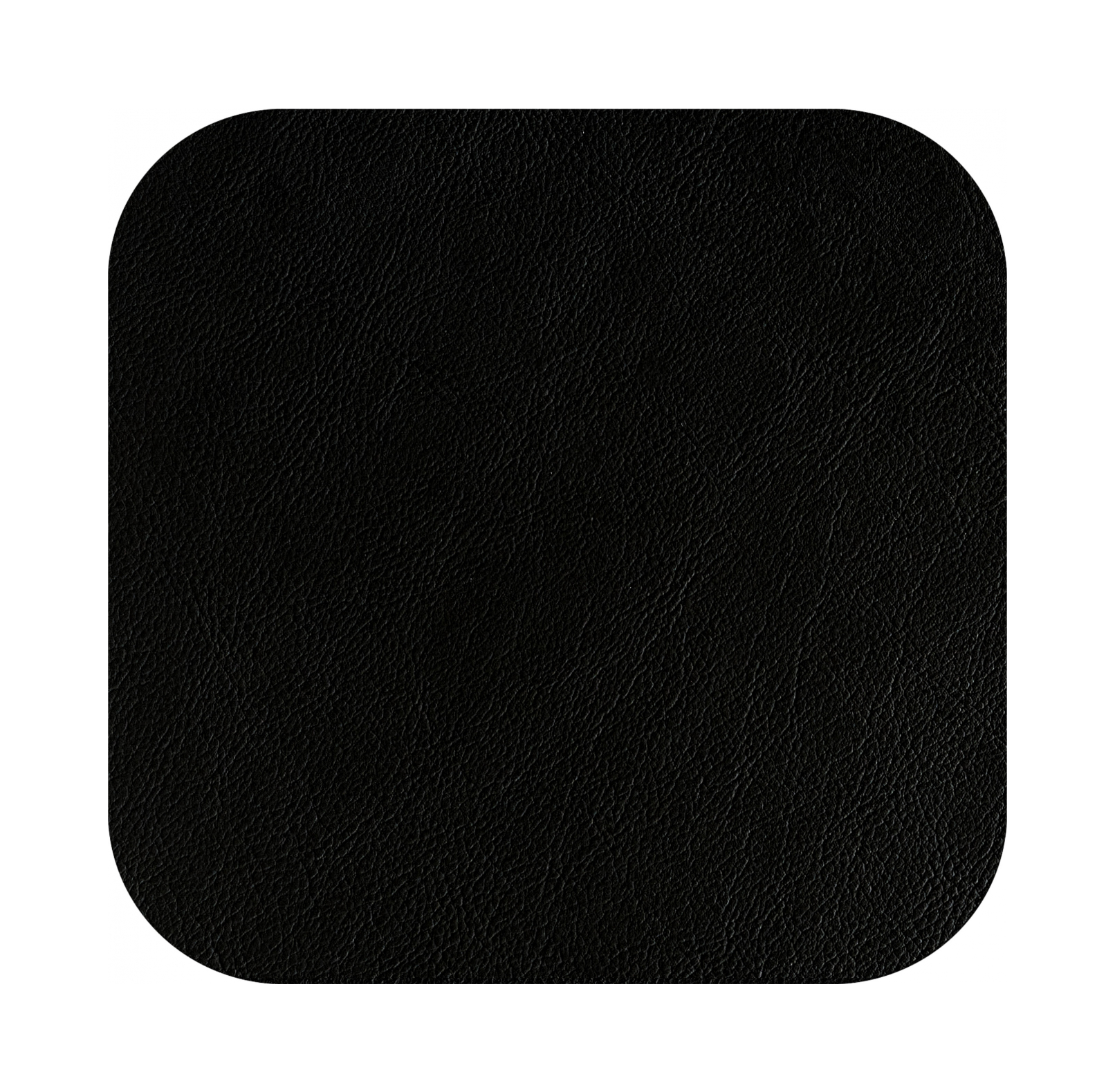 Костер квадратный двусторонний 12х12 см чёрный-серый, кожа ADJ 0008.01/03.TS16