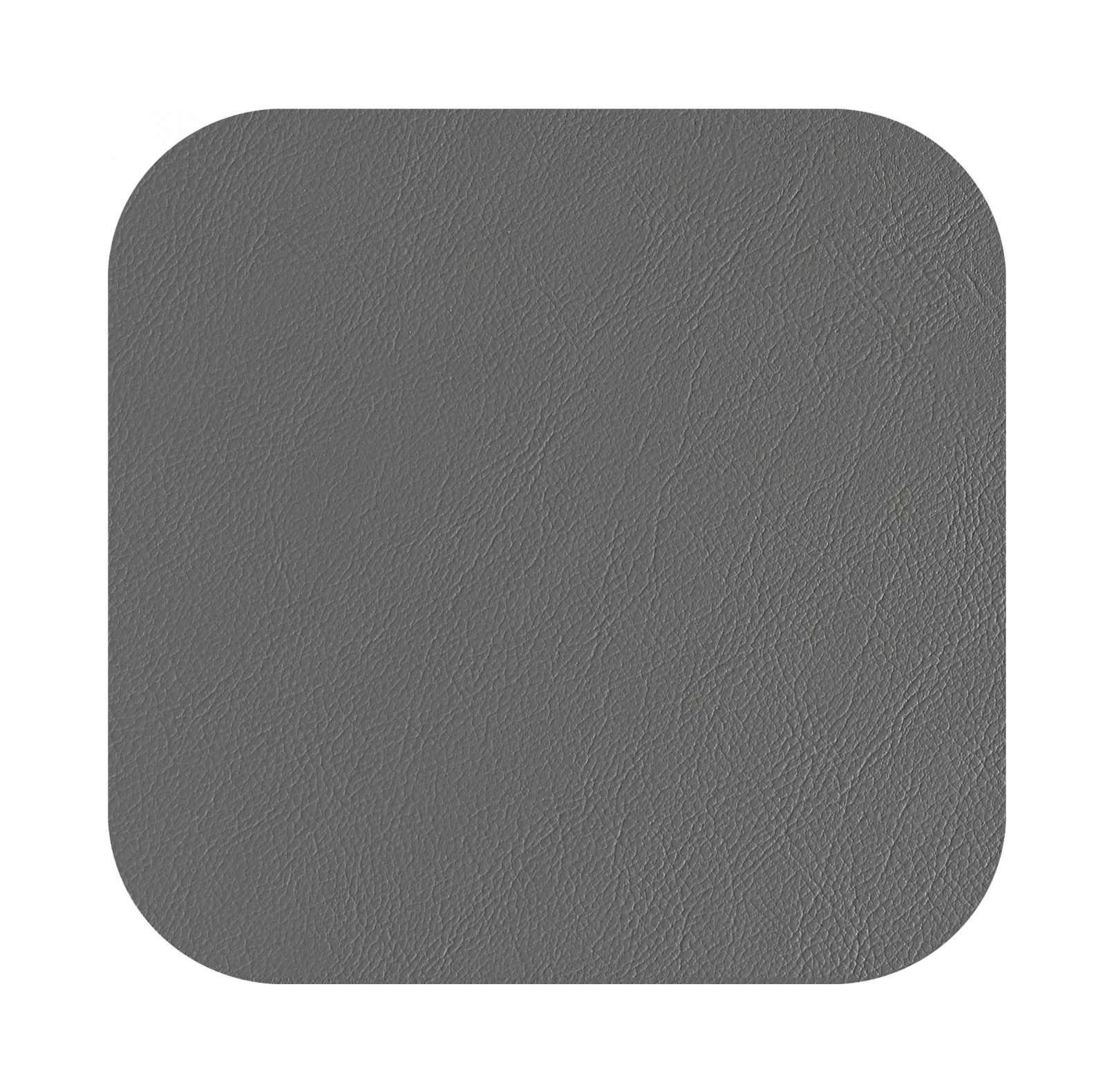 Костер квадратный двусторонний 12х12 см чёрный-серый, кожа ADJ 0008.01/03.TS16