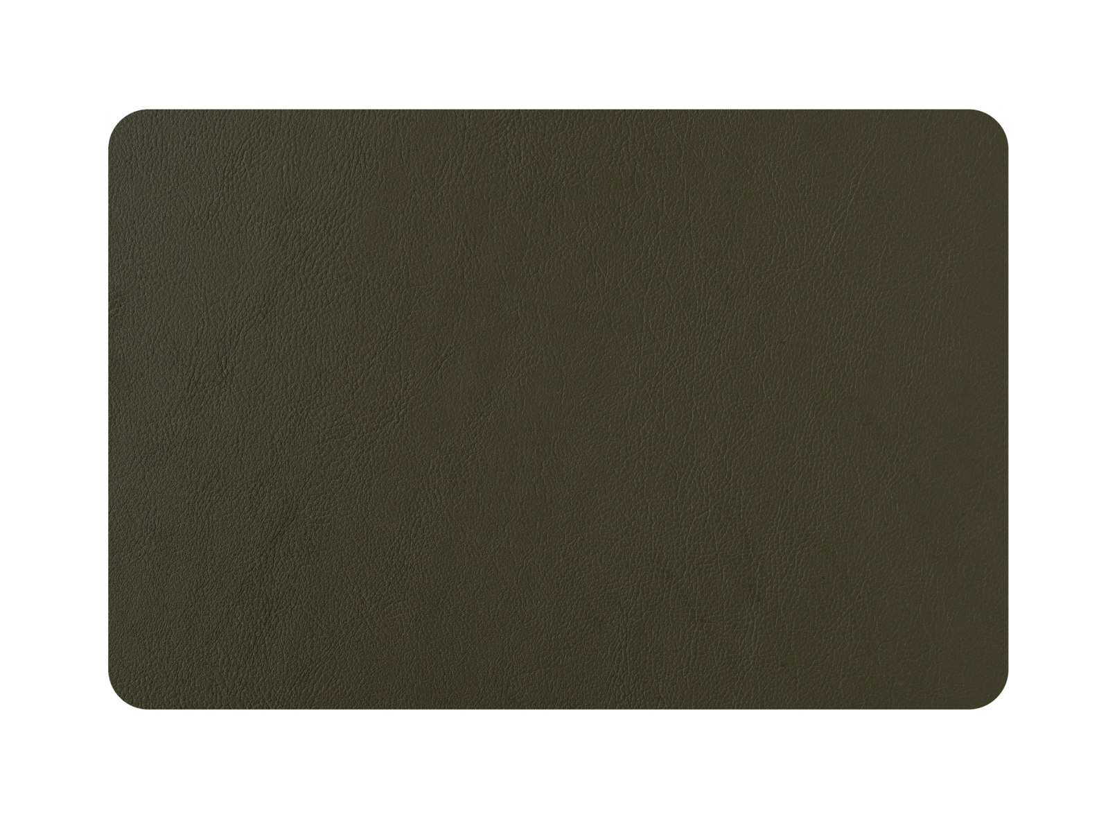 Плейсмат прямоугольный двусторонний 45х30 см горчица-олива, кожа ADJ 0002.40/55.TS16