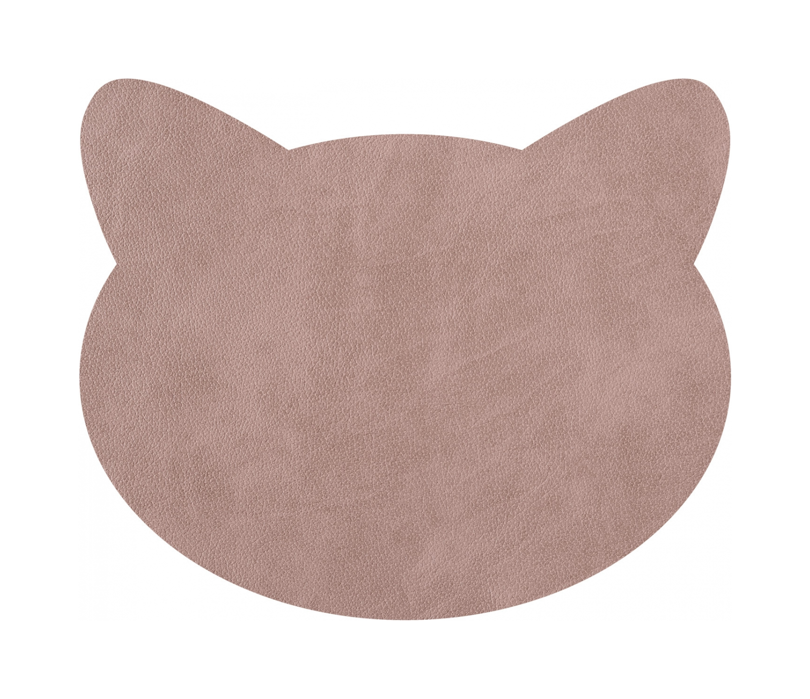 Плейсмат детский CAT двусторонний 42х35 см устричный-пепельная роза, кожа ADJ 0100.02/07.TS16