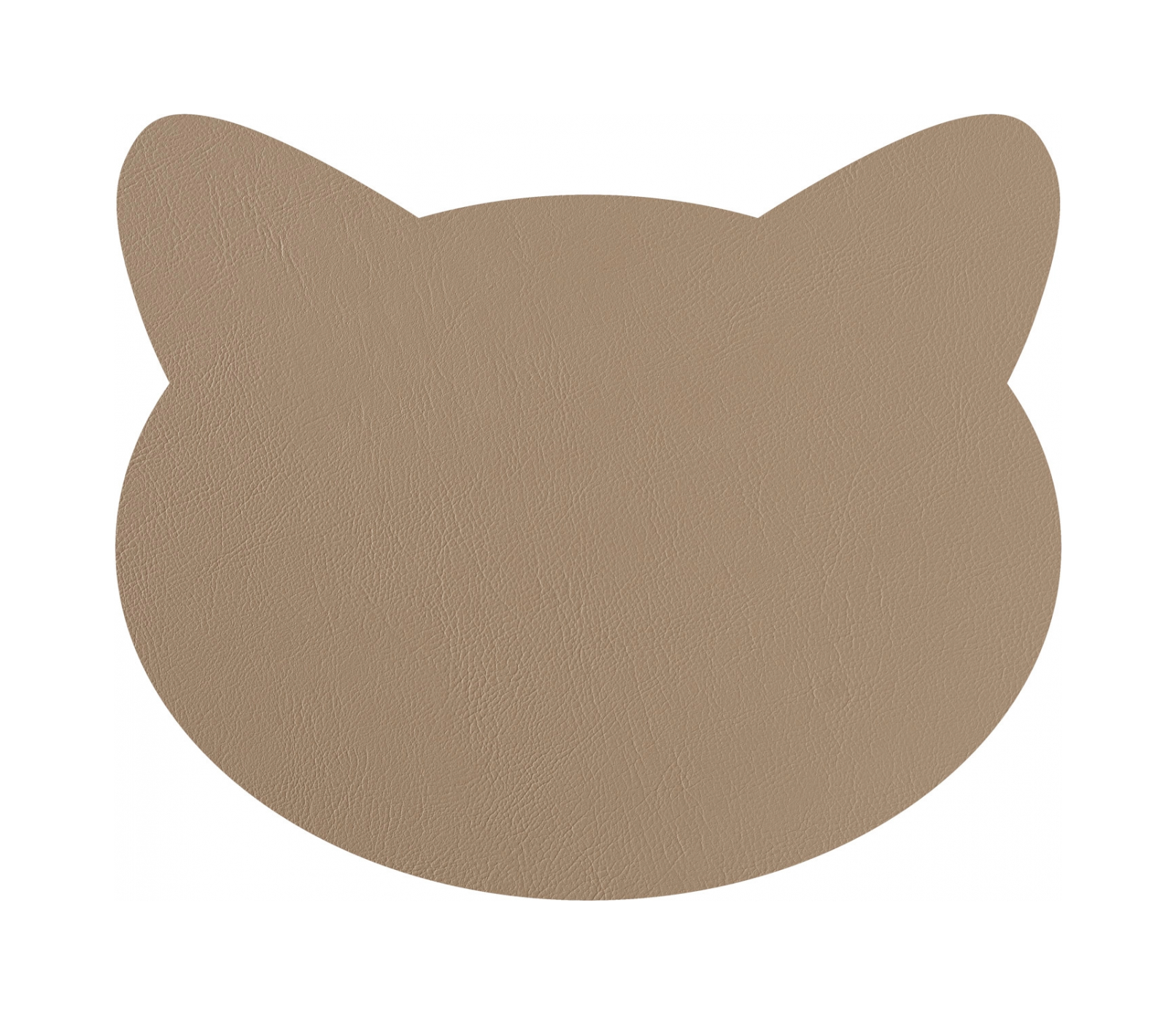 Плейсмат детский CAT двусторонний 42х35 см капучино-шоколад, кожа ADJ 0100.04/06.TS16