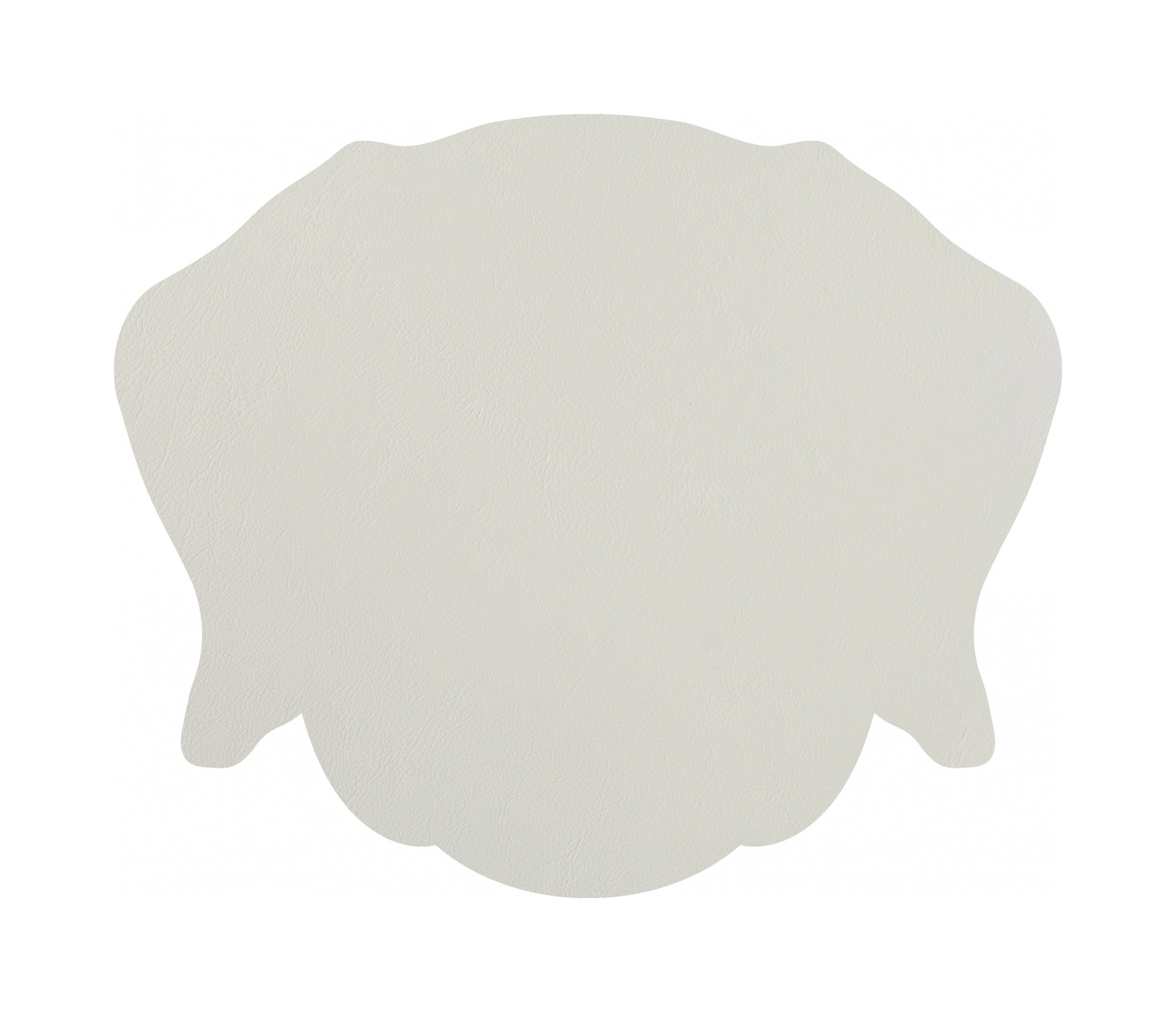 Плейсмат детский DOG двусторонний 42х35 см белый-панна кота, кожа – 2