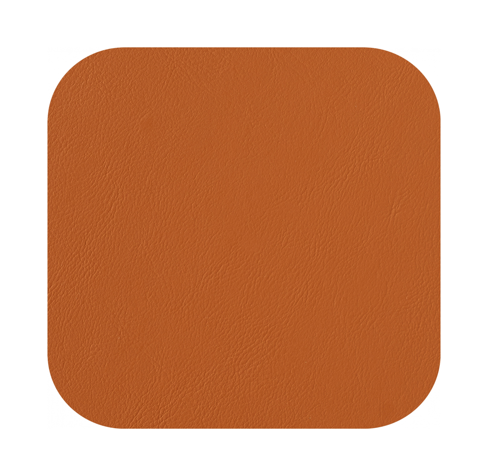 Костер квадратный двусторонний 12х12 см коньяк-бордо, кожа – 2