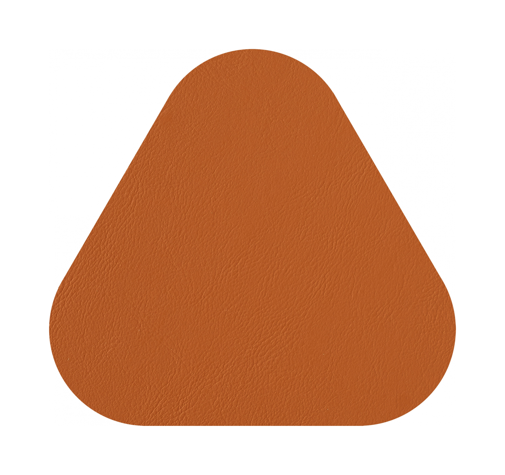 Костер треугольный двусторонний 12х12 коньяк-бордо, кожа – 2