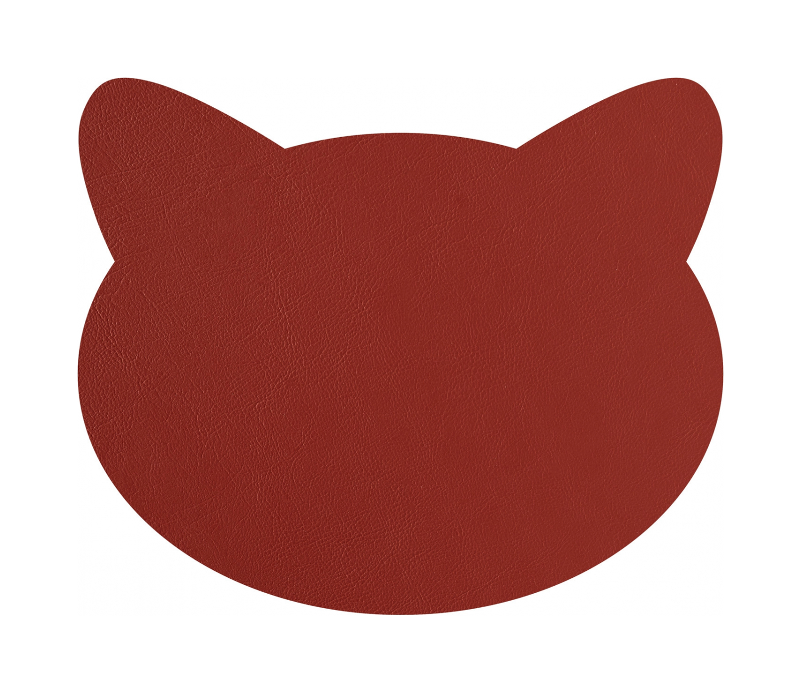 Костер детский CAT двусторонний 14х12 см коньяк-бордо, кожа ADJ 0013.09/30.TS16