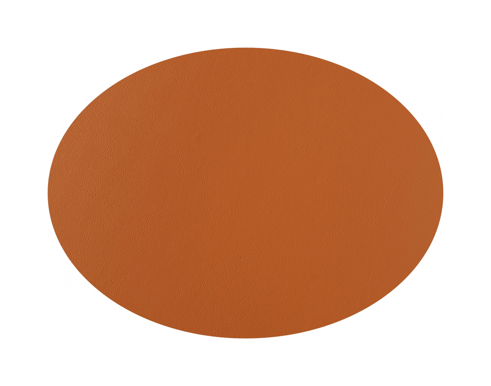 Плейсмат овальный двусторонний 47.5х35 см коньяк-бордо, кожа ADJ 0001.09/30.TS16