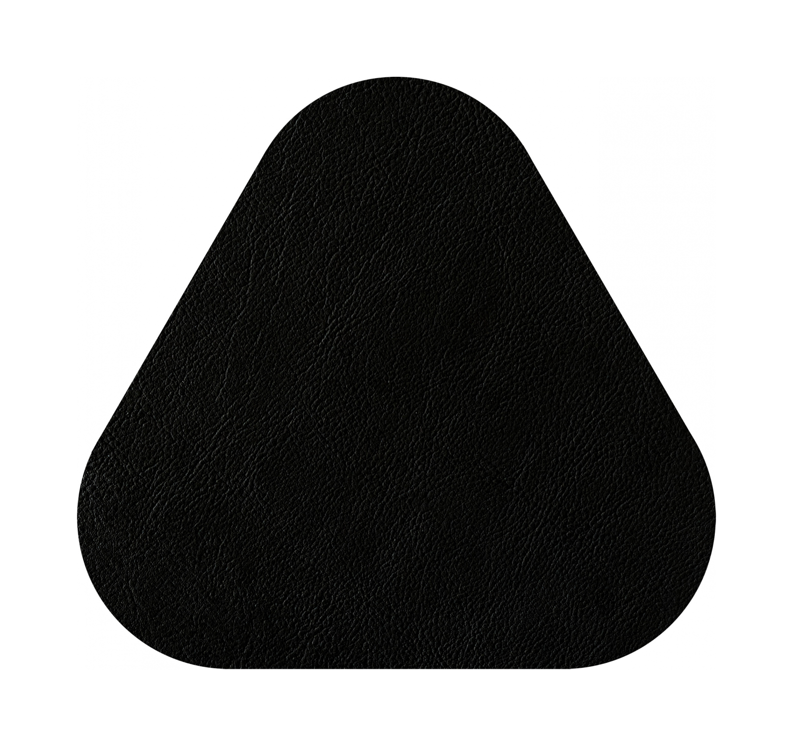 Костер треугольный двусторонний 12х12 чёрный-серый, кожа ADJ 0007.01/03.TS16