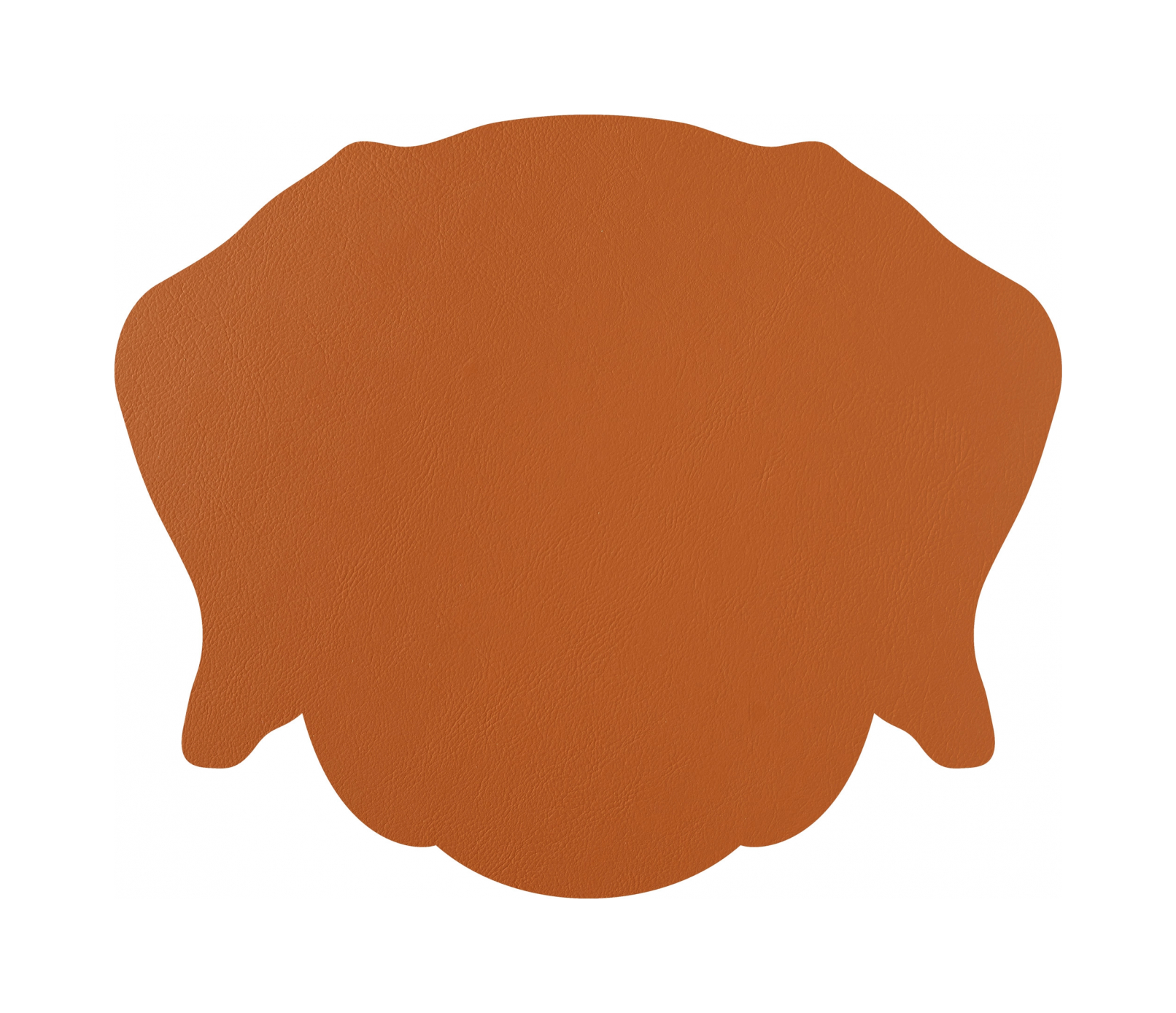 Плейсмат детский DOG двусторонний 42х35 см коньяк-бордо, кожа ADJ 0101.09/30.TS16