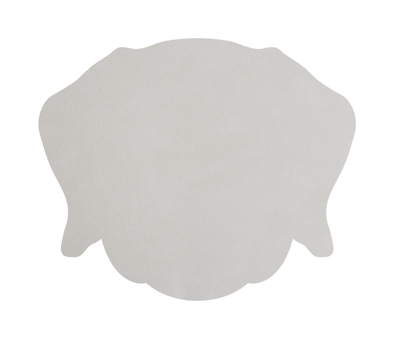 Костер детский DOG двусторонний 14х12 см устричный-пепельная роза, кожа – 2