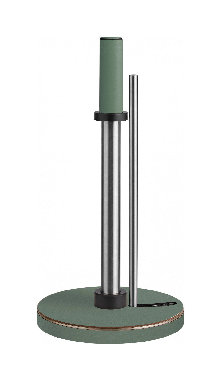 Держатель для бумажных полотенец 32 см эвкалипт, кожа