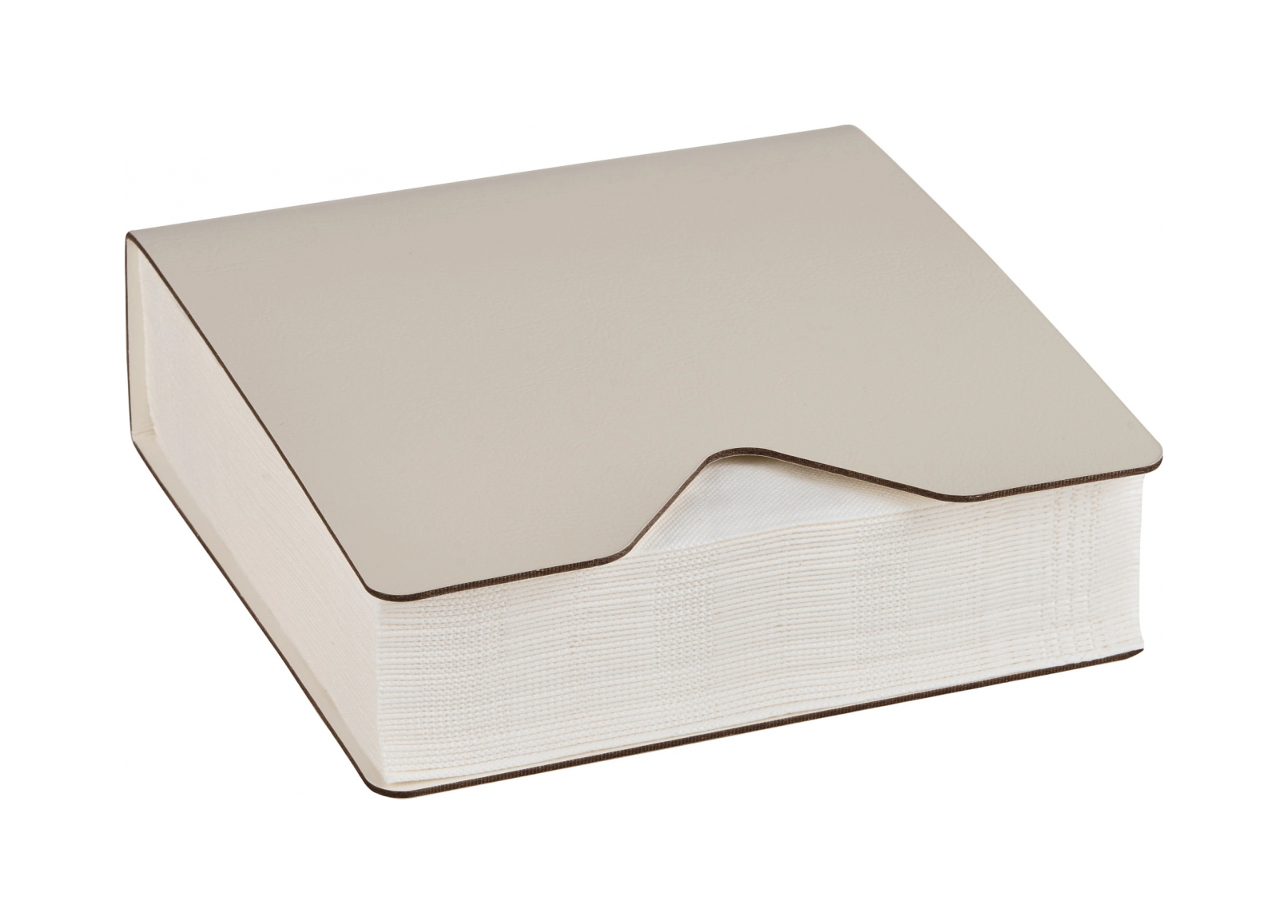 Салфетница WIND 13x13 панна кота, кожа