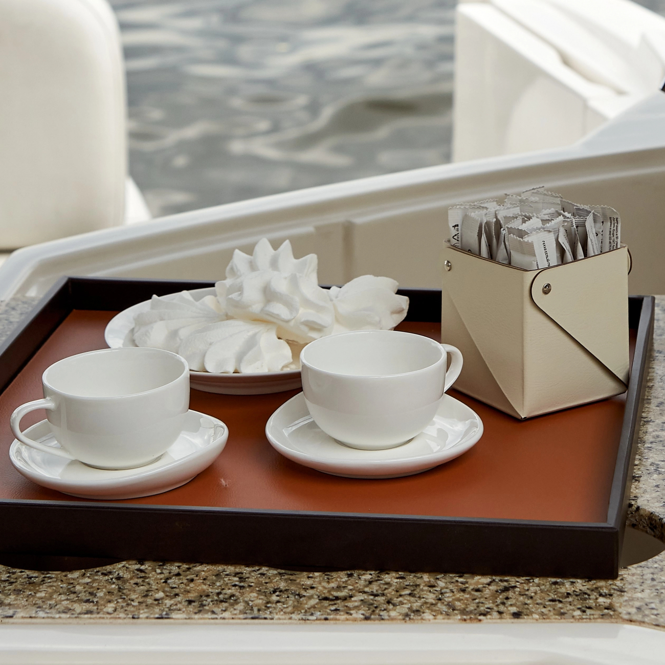 Коробочка MIU 7х7 панна кота, кожа ADJ 0055.16.TS16