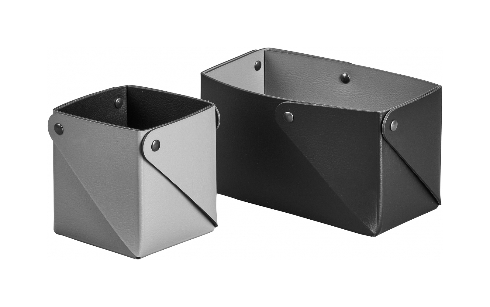 Коробочка MIU 7х14 чёрная, кожа – 2