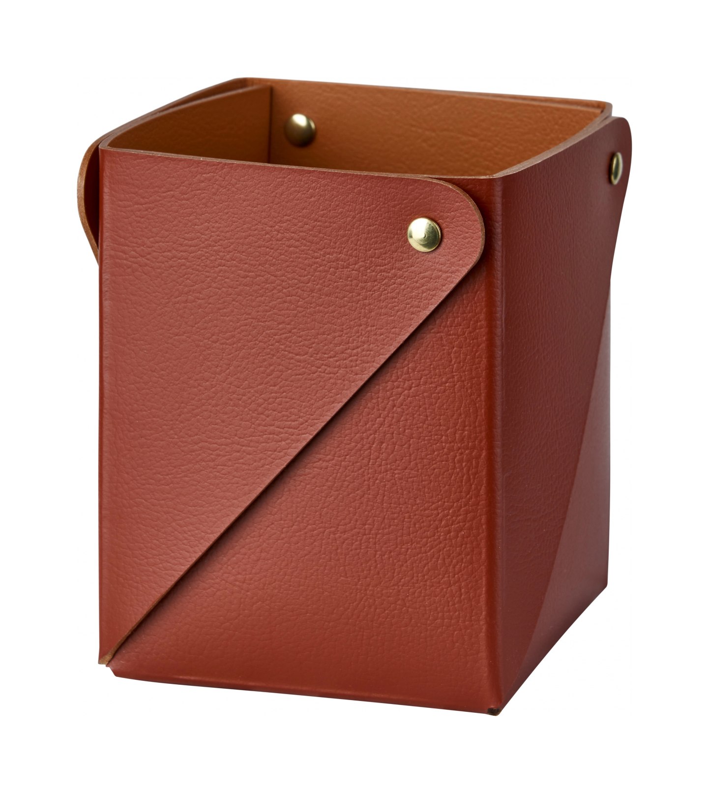 Коробочка MIU 7х7 бордо, кожа