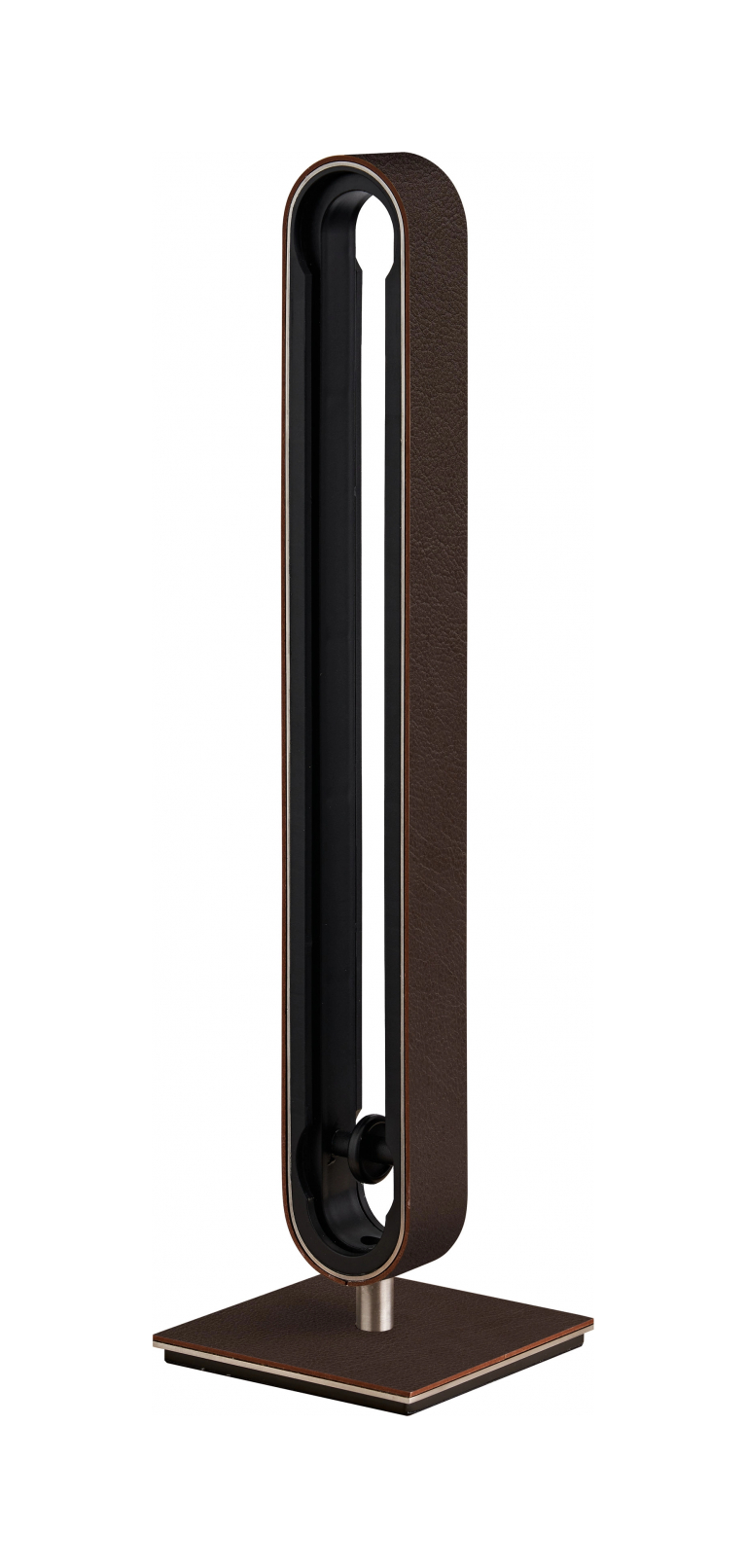 Подставка для кофейных капсул 37 см шоколад, кожа