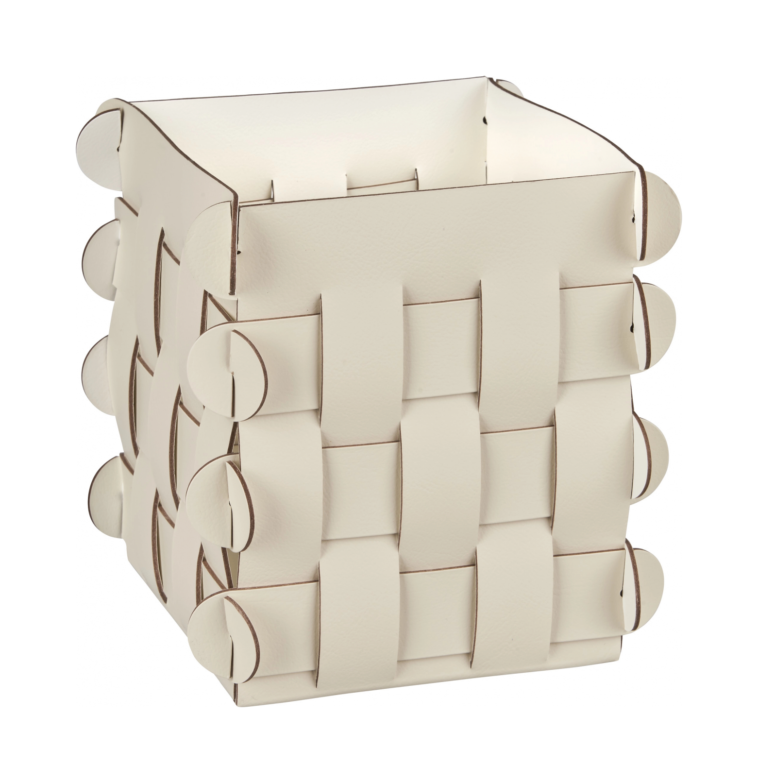 Корзинка SHLESSER 13х13 панна кота, кожа