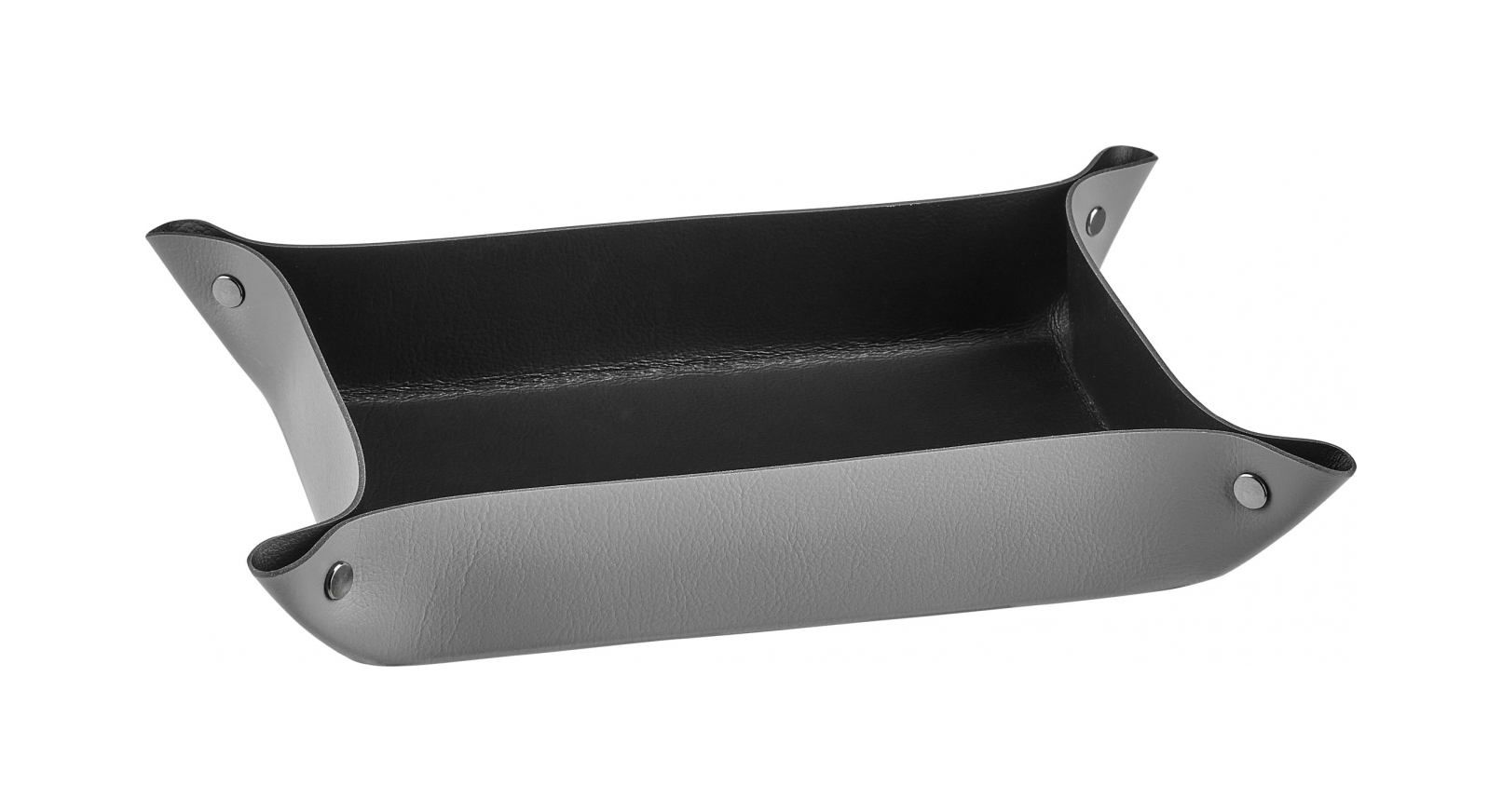 Мелочница прямоугольная 20х14 серая