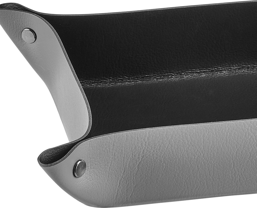 Мелочница прямоугольная 20х14 серая ADJ 0107.03.TS16