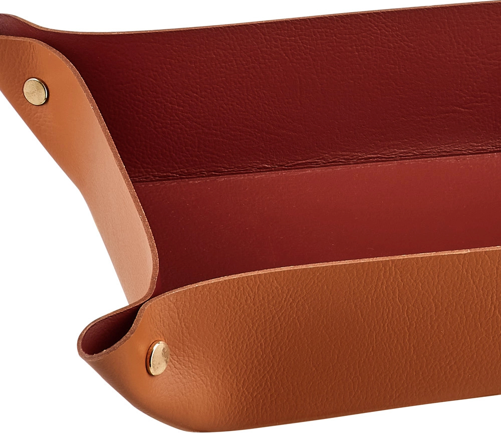 Мелочница прямоугольная 20х14 коньяк – 2