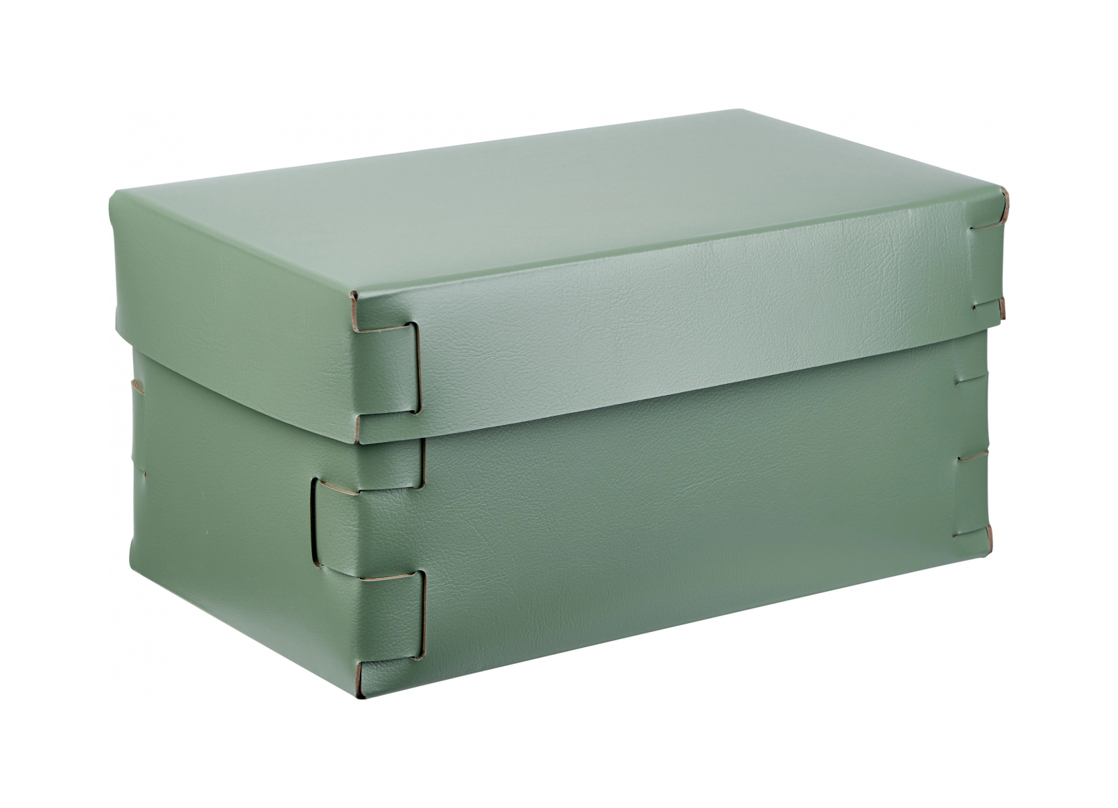 Коробка для хранения SNOB 25x15 см эвкалипт, кожа