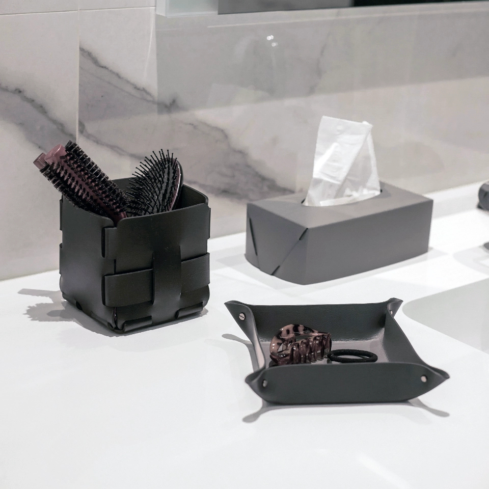 Мелочница квадратная 14х14 чёрная – 2