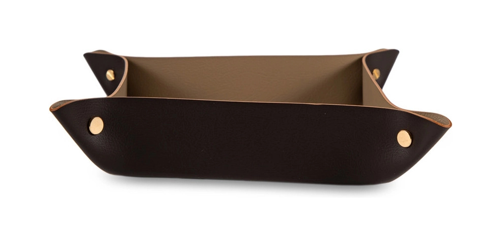 Мелочница квадратная 14х14 шоколад ADJ 0109.06.TS16