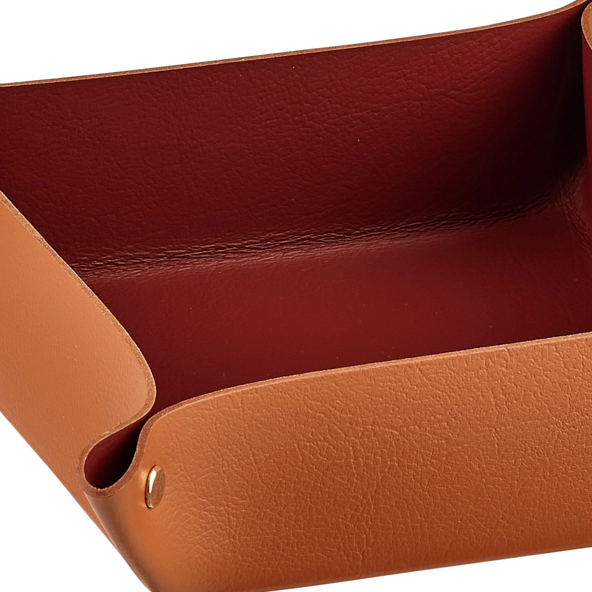 Мелочница квадратная 14х14 коньяк ADJ 0109.09.TS16