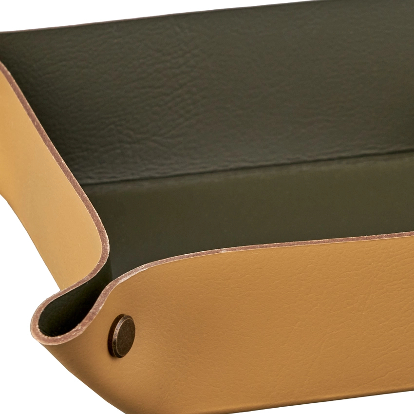 Мелочница квадратная 14х14 горчица ADJ 0109.40.TS16