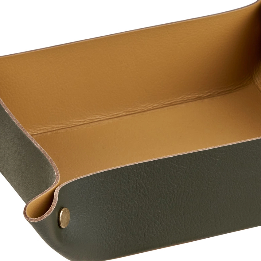 Мелочница квадратная 14х14 олива ADJ 0109.55.TS16